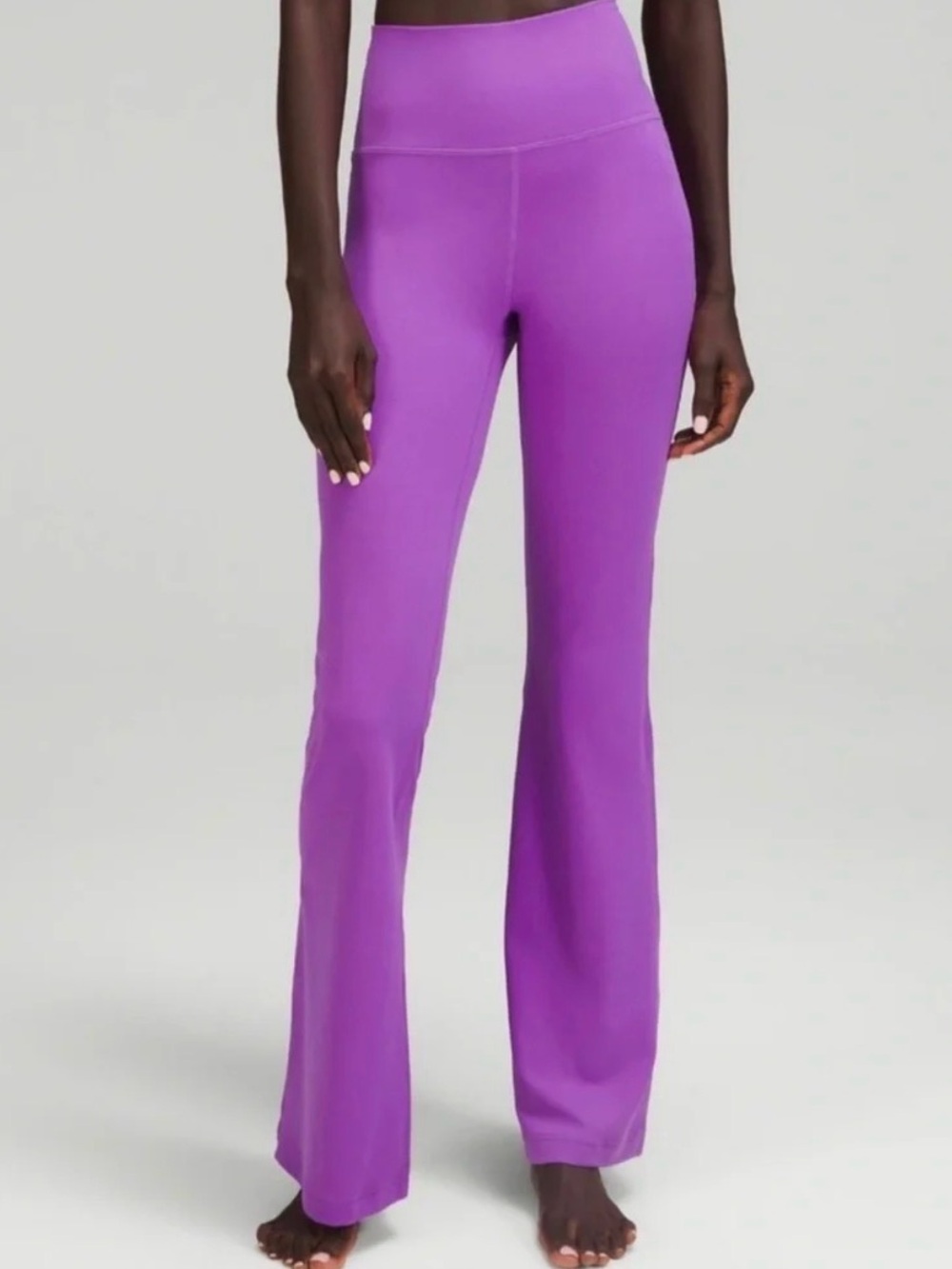 NWT lululemon athletica Purple High-Rise Flare Leggings